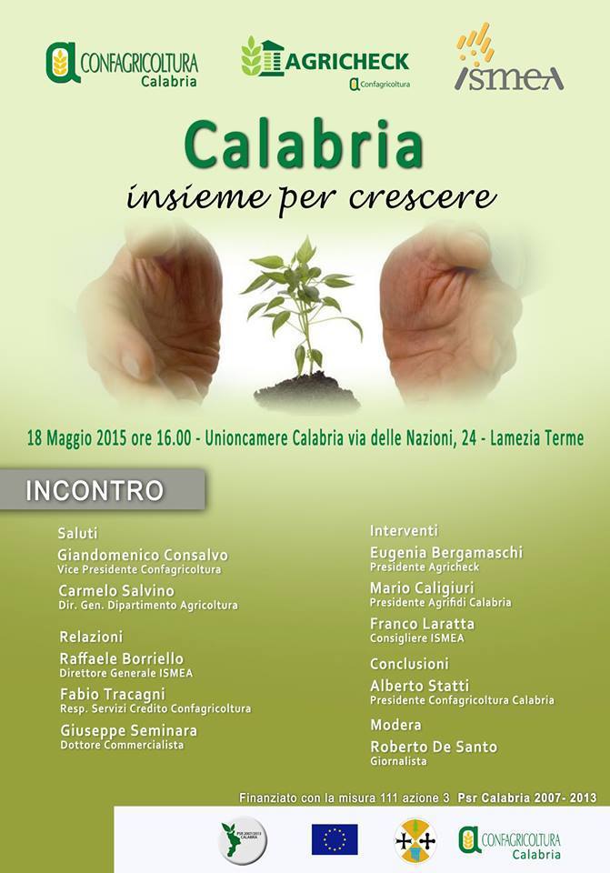 Calabria insieme per crescere - 18 Maggio 2015
